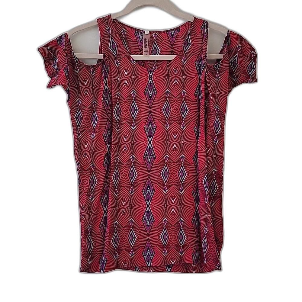 Boho Cold Shoulder Top